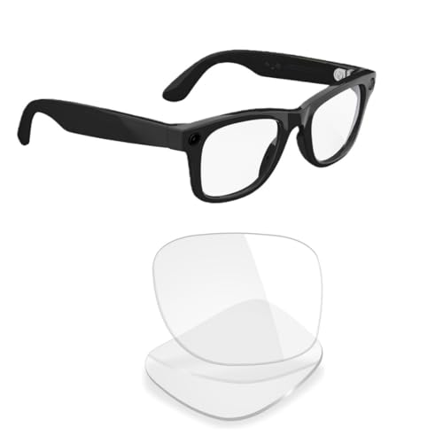 YXFC Smart Eyeglass Replacement Lenses for Ray-Ban Meta Wayfarer RW4006/4008 & Gen 2 RW4012(50mm & 53mm) (50)