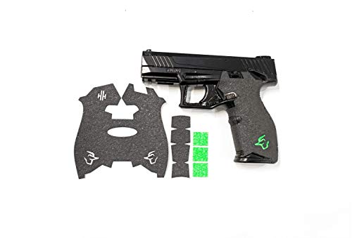 Handleitgrips Textured Rubber Gun Grip Tape Enhancement For Taurus Tx 22 With Green Inserts #TOP7
