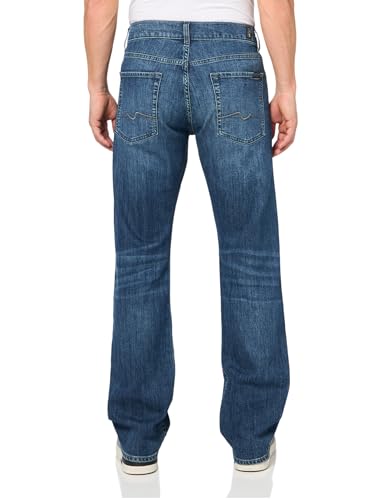 7 For All Mankind Mens Austyn Squiggle Relaxed Fit Jeans2