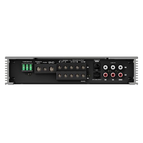 KENWOOD KAC-835 Class D 5-Channel Power Amplifier – 1600W All-in-One Amp for Superior Sound Quality, Versatility, and Advanced Protection - Image 5