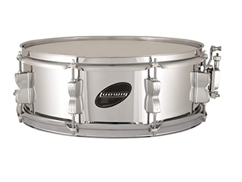Ludwig 5x14 acero Shell caja tambor
