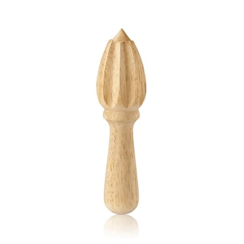 True Reamer, Wooden Lemon, Handheld Citrus Juicer, Juicing Tool, 6.25', Wood, Set Of 1 #TOP6