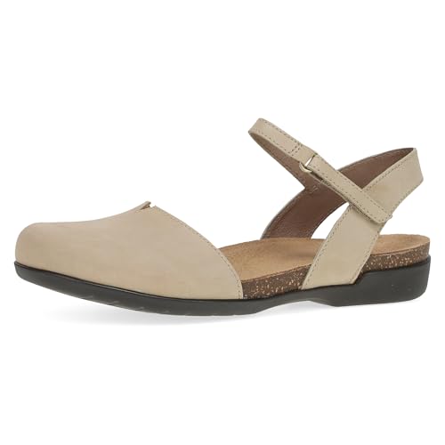 Image of Dansko Rowan Sandal for Women - Memory Foam and Cork Footbed for Comfort and Arch Support - Lightweight Rubber Outsole for Long-Lasting Wear - Versatile Casual to Dressy Footwear