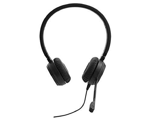 Casque VOIP Lenovo Pro filaire noir avec prise jack 3.5mm
