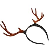 Ciieeo Rentiergeweih-Stirnband Erwachsenes Hirschgeweih-Stirnband 1 Stück Weihnachtliches Süßes G...