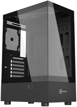 Gabinete Gamer Kalkan Avalon Pro Mid Tower Preto KLK00037