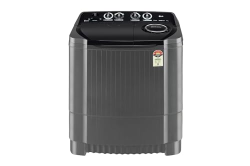 Image of LG 9.5Kg 5 Star Semi Automatic Top Load Washing Machine,(Roller Jet Pulsator + Soak, Rat Away, Middle Black,P9555SKAZ)