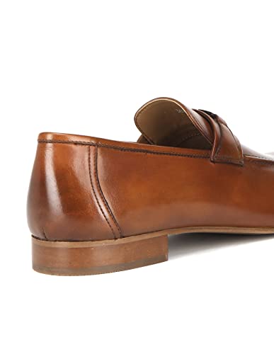 Image of Arrow Men's Wellington TAN Leather Slip ON-8 UK (2FA21466K06)
