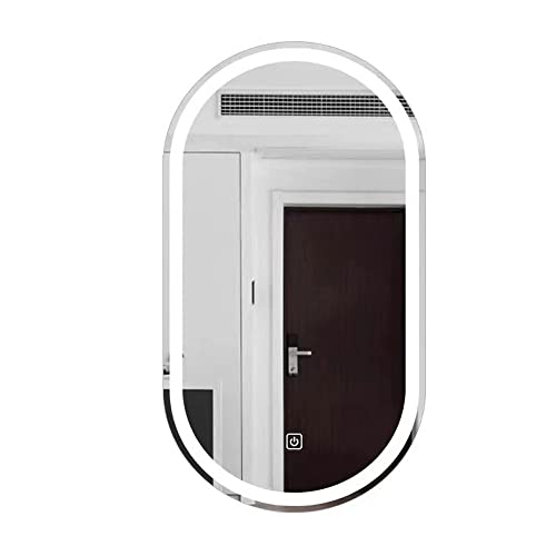 ZMJGLL Espejo de baño Inteligente con Bluetooth, luz Led, Espejo de baño montado en la Pared, Espejo de baño, Espejo de baño, Espejo de baño Luminoso antivaho