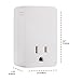 GE UltraPro Surge Protector Plug with Alarm, Outlet Extender, Plug Adapter, Appliance, Refrigerator, End of Service, 1080 Joules, Warranty, UL Listed, White, 38124