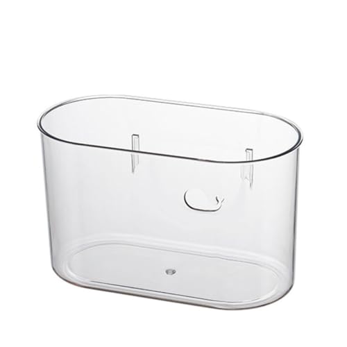 Caneca de basura plástica colgante para pared