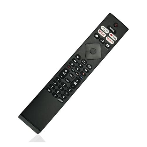 Télécommande BRC0984502/01 pour Smart TV avec boutons d'accès rapide Netflix et YouTube