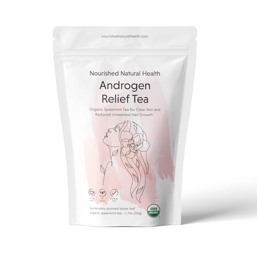 Nourished Androgen Relief Organic Spearmint Tea - 60 Servings