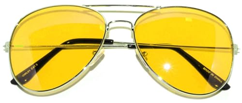 Image of OWL Aviator Sunglasses Mens Womens Metal Frame Assorted Mirrored, Smoke, Tinted Lens Colors