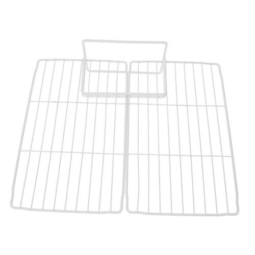 LOORGVEL Separador para Frigorífico de Hierro Reutilizable Divisor Organizador de Estantes para Congelador y Nevera Resistente y Fácil de Instalar para Hogares Cocinas Comerciales y