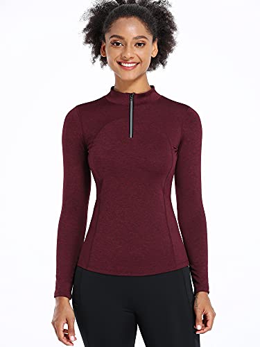 CADMUS Women's Compression Long Sleeve Shirts for Hiking Running Dry Fit Tights2