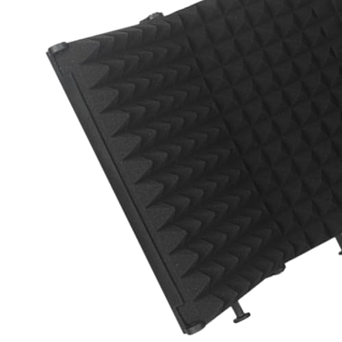 Microphone Sans Écho Grâce au Bouclier Isolant Mousse 5 Côtés Facile - 7