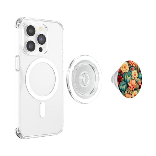 Cactus Desert Southwestern Boho Teal Turquoises Western PopSockets PopGrip for MagSafe by Cactus Desert Southwestern Boho Teal Turquoises - Used condition - Image 3