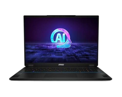 MSI Stealth 18 AI Studio A1VFG-003FR : Intel Core Ultra 7 155H - 32 Go DDR5-1 to SSD - NVIDIA GeForce RTX 4060 8GB - 18' QHD+ (2560 * 1600) 240Hz - Wi-FI 7 - Windows 11 Pro