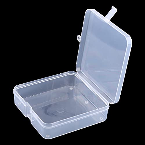 Image of Saccgt Portable Baby Infant Teether for Case ansparent Holder Pacifier Chain Storage Box Newborn Outdoor avel Clear avel PP, As Pic Shows