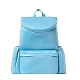 Corkcicle Lotus Backpack Cooler Bag - Keeps Drinks Cold All Day - Food Safe - Santorini Neoprene