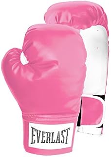 Everlast Woman's Wrist Wrap Level 1 Boxing Training Sparring Gloves 12 OZ. Pink