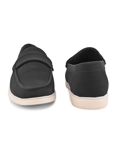 Image of Prolific Men's Slip-On Super Cushioned Loafer Shoes|Stylish & Comfortable with Soft Cushioned Insole
