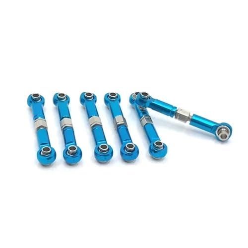 Tringlerie métallique réglable HSP 18301 bielle RC robuste 1/18 bleu