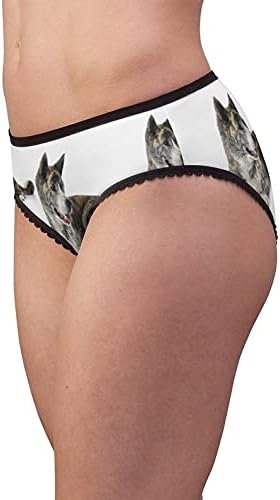 DogsMakeMeHappy Akita Inu Panties, Akita Inu Underwear, Briefs, Cotton Briefs, Funny Underwear, Panties For Women