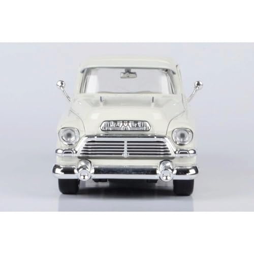 Modelo a escala 1:24 Camioneta 1957 Blue Chip Pickup Blanco miniatura 4