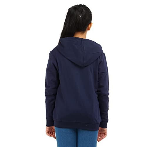 Image of Real Basics Girls Cotton Hooded Sweatshirt(Pack of 1)