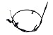 Auto 7 - Parking Brake Cable | Fits 2010-06 Hyundai SONATA