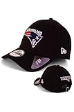New Era Caps - Herren Baseball Cap Mütze Kappe - Limiterte Designs - NBA NFL MLB - Yankees Lakers Bulls Dodgers Raiders Chiefs (New England Patriots Black V1), Einheitsgröße