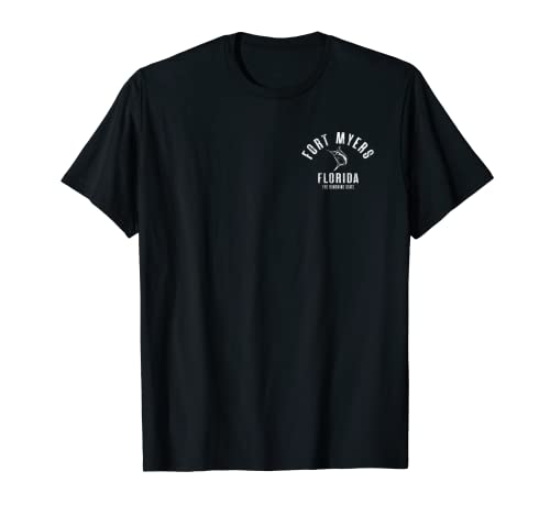 Fort Myers Florida FL Retro Vintage Beach Front & Back Men Women T-Shirt