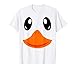 Pulcini Faccia canarino Outfit Halloween Costume bella oca Maglietta