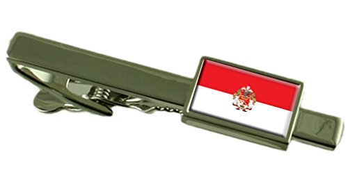Clip de corbata con bandera de Ibarra Ecuador en metal para traje de hombre