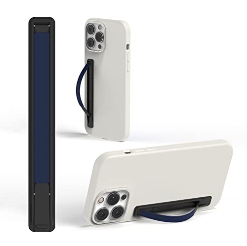 Swappable Ultra-Thin Phone Grip - Convertible Grip Holder Fits Most Iphone And Android Cases, Strap Holder Compatible With Wireless Chargers And Car Mounts - Sleekstrip Sleekgrip Essential #TOP2