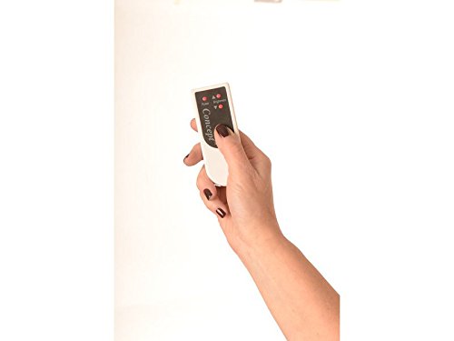 Concept Lighting 303L Cordless Led Remote Control Picture Light, 18", Matte Black #TOP2