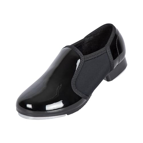 Linodes Unisex-Child Tap Shoe for Boys Girls Dance-Black Patent-13.5M L by Linodes - Used condition - Image 6