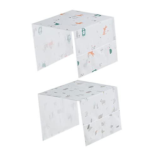Lurrose 2 Piezas Cubiertas Refrigerador y Protector y Antipolvo con Creativo y Cocina