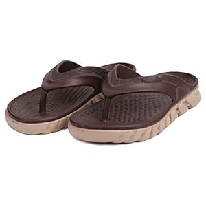 Herenschoenen, Buitenslippers, Casual Strandschoenen, Waterdichte En Antislip Herenschoenen Voor Badkamers, Doucheschoenen, Kunnen Buiten Worden Gedragen,Brown,43