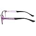 READING GLASSES 5 Pack Fashion Unisex Readers Spring Hinge With Stylish Pattern Designed Glasses (5 MIx Color, 2.0)