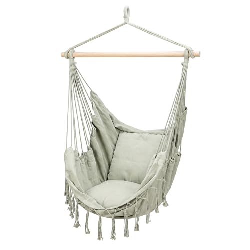 GEEZY Hammock Swing Chair – Indoor & Outdoor...