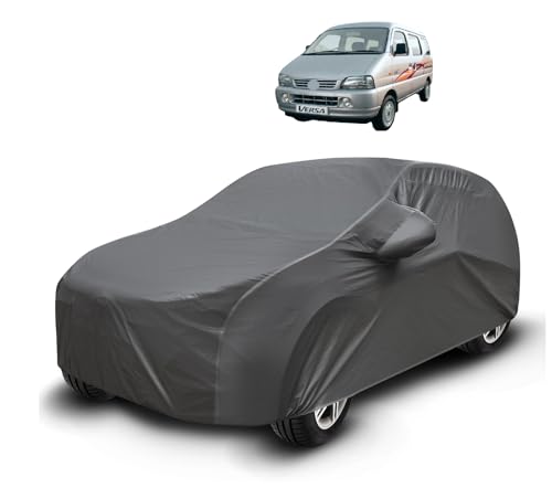 Image of Auto Hub Waterproof Car Cover Compatible with Maruti Versa with Mirror Pockets, Soft Cotton Lining, Versa Car Cover Waterproof, Grey