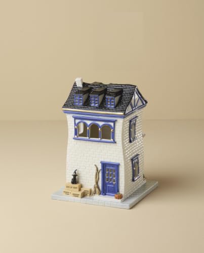 Image of Lenox Vintage Halloween Apothecary Potion Shop Light-Up Figurine