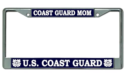 U.S. Coast Guard Mom Chrome Frame