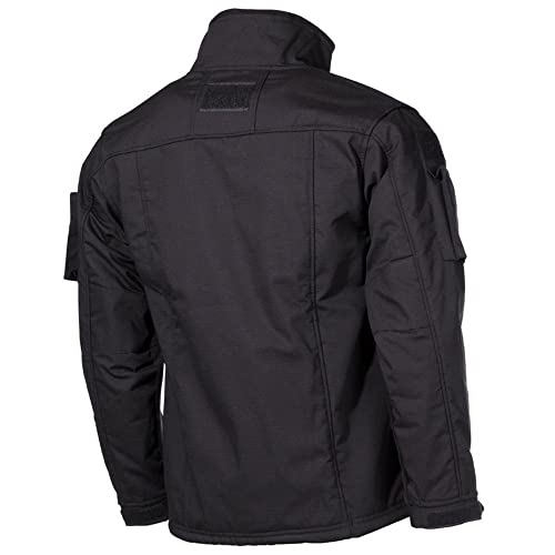Chaqueta de forro polar negro Kommand para rutas de montaña y ciudad 2