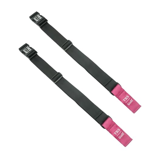 TRS GOLF Training Aid, Adjustable Golf Swing Correcting Arm Band, Improve Swing Path, Ball Striking, and Consistency, for Beginners, Men & Women (2Pcs)