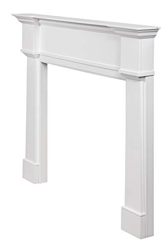 Pearl Mantels 550-48 Richmond Fireplace Mantel Surround, 48-Inch, White - Thumbnail 7