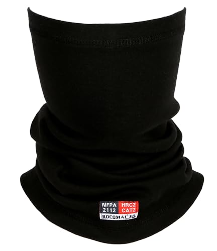 Image of BOCOMAL FR Neck Gaiters Face Mask 7oz Mightweight Flame Resistant Welding Hood NFPA2112 CAT2